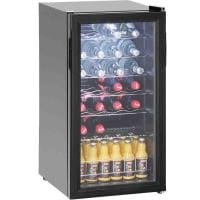 Bartscher Flaschenkühlschrank 88L für bis zu 28 Flaschen Bartscher Flaschenkühlschrank 88L für bis zu 28 Flaschen