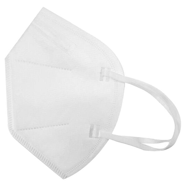 FFP2 Mundmaske weiß, ohne Filter, einzeln verpackt im Beutel, EN 149:2001+A1:2009, 50 St. per Box