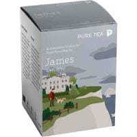 PURE TEA "James Earl Grey" Bio Schwarzer Tee 15 x 3g im Kissenbeutel