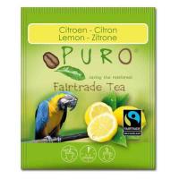 PURO Fairtrade Tee Zitrone, 25 x 2g Packung