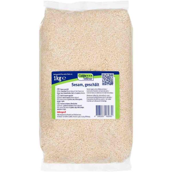 Cuisine Noblesse Sesam geschält 1kg Beutel