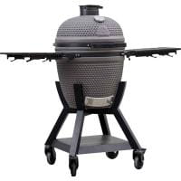 BestCharcoal Major Kamado Kugelgrill aus Keramik inkl. Rollwagen + Zubehör + 10kg Kohle BestCharcoal Major Kamado Kugelgrill aus Keramik inkl. Rollwagen + Zubehör + 10kg Kohle