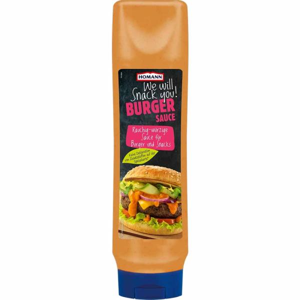 Homann Burger Sauce 875ml Tube