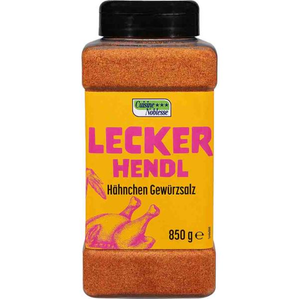 Cuisine Noblesse "Lecker Hendl" Hähnchen Würzsalz 850g Gewürzstreuer