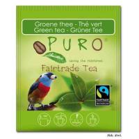 PURO Fairtrade Grüner Tee, 25 x 2g Packung