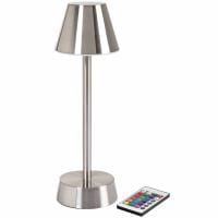 Duni LED-Lampe ZELDA Silber kabellos