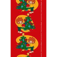 Kalle, Pumuckl Weihnachten, Top rot gerafft 50/16,7m