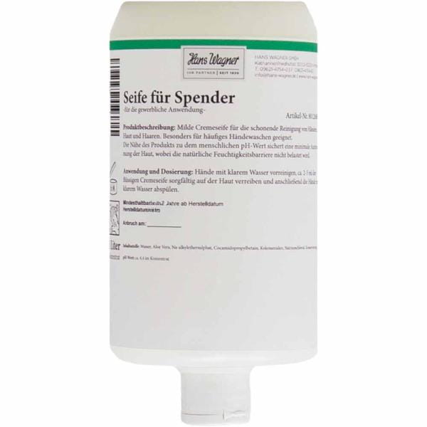 Seife für Spender 1 Ltr. Flasche -Wagner-