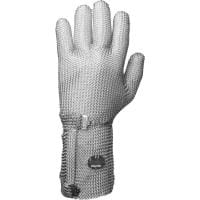 Stechschutzhandschuh weiß, Gr. S, mit 15cm Stulpe Niroflex 2000