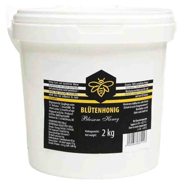 A&M Blütenhonig Flüssig 2,0 kg Eimer