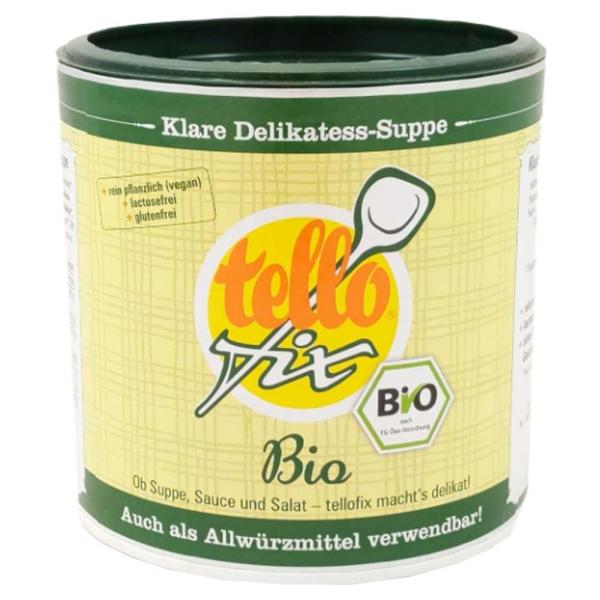 Tellofix-Klare Deli. Suppe BIO 340g Dose für 17 Ltr.