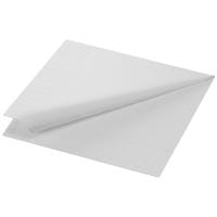 Duni Zelltuch Servietten Weiß, 33 x 33cm, 2-lagig, 1/4 Falz, 300 Stück per Pack