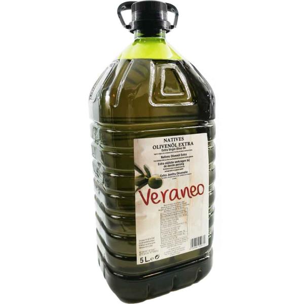 Veraneo Native Olivenöl extra im 5 Ltr. Kanister