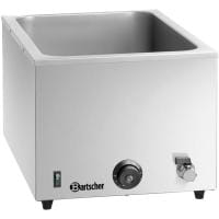 Bain Marie, 1/1GN, 200mm, mit Hahn