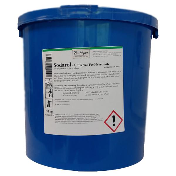 Sodarol Spezial Waschpaste 10kg Eimer -Wagner-