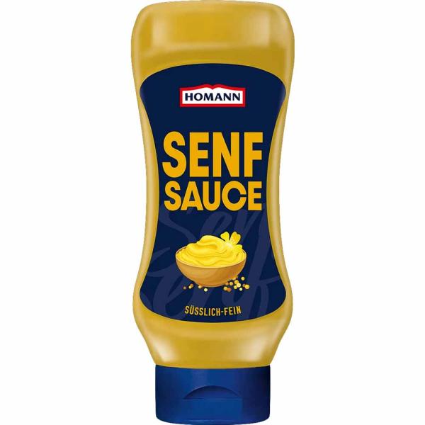 Homann Senf-Sauce 430ml per Flasche