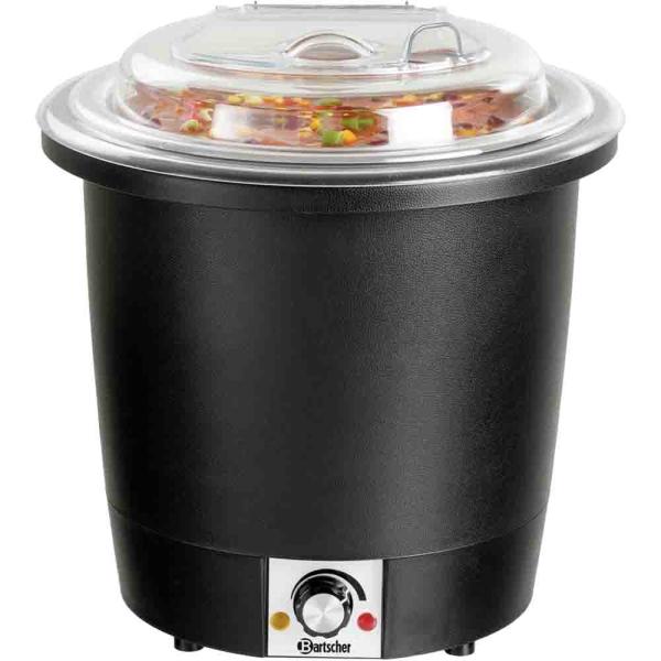 Bartscher Suppentopf, 10L, schwarz