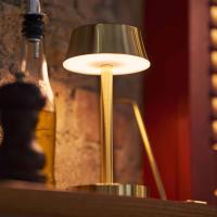Duni LED Lampe kabellos Nour midi gold