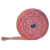 Lachsschinkennetz V 14 rotweiß - 50m/Rolle