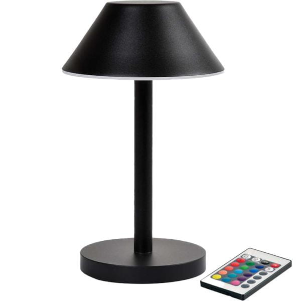 Duni LED Lampe kabellos Zelda midi schwarz