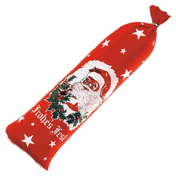 Oskutex WEIHNACHTSMANN Betex BW-RS rot Hülle für Rohwurst, Kal. 55/25 cm