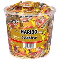 HARIBO Goldbären Minibeutel 100 Beutel (Runddose)