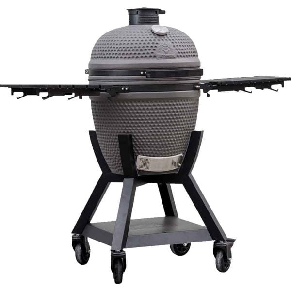 BestCharcoal Major Kamado Kugelgrill aus Keramik inkl. Rollwagen + Zubehör + 10kg Kohle