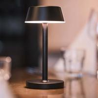 Duni LED Lampe kabellos Nour midi schwarz