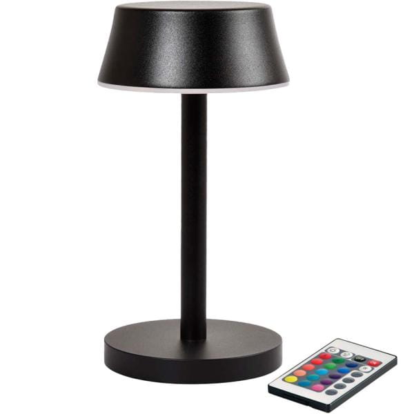 Duni LED Lampe kabellos Nour midi schwarz