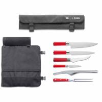 Dick Red Spirit Textil-Rolltasche mit 6-tlg. Messer-Set