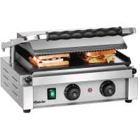 Bartscher Kontaktgrill "Panini-T" 1GR 410 x 400 x 200, 21,0kg Bartscher Kontaktgrill "Panini-T" 1GR 410 x 400 x 200, 21,0kg