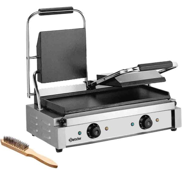 Bartscher Doppel Kontaktgrill glatt, 3600 2G