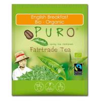 PURO Fairtrade Schwarzer Tee Bio, 25 x 2g Packung