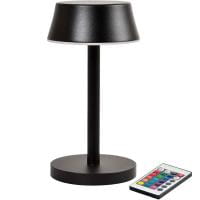 Duni LED Lampe kabellos Nour midi schwarz