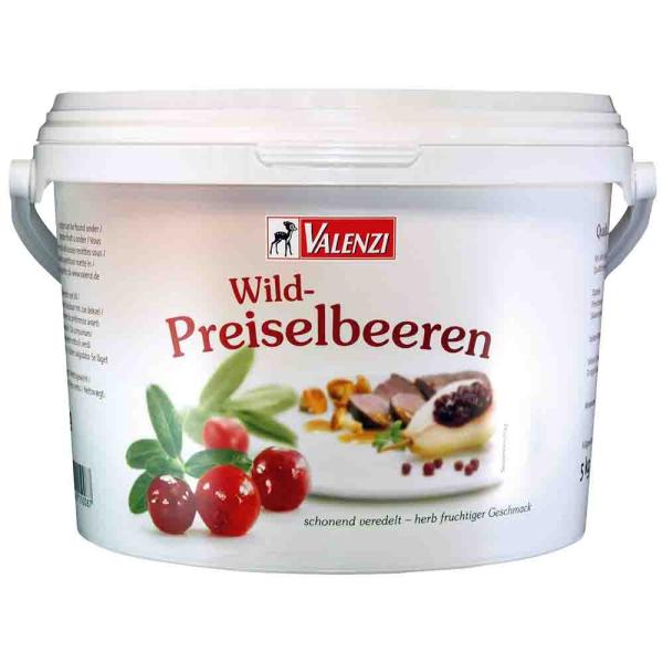 Wildpreiselbeeren im 5 KG Eimer