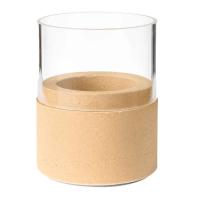 Duni Kerzenhalter Glas Neat sand, Glas, 70x61mm