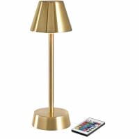 Duni LED-Lampe ZELDA Brass kabellos